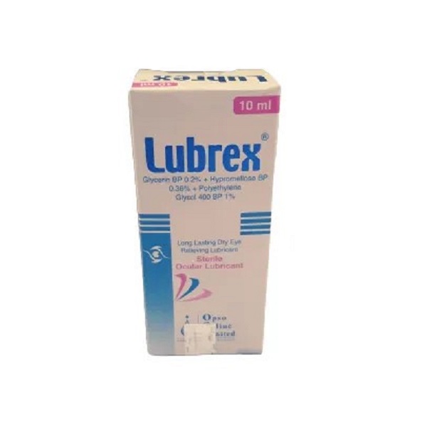 Eye Drop Lubrex 0.2%+0.36%+1% (10ml)